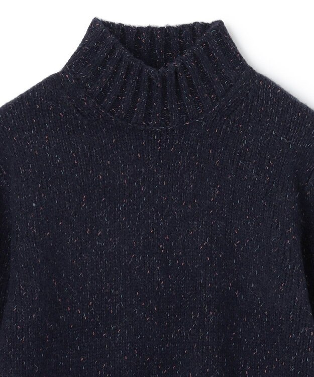 JOSEPH HOMME マルチノット　ハイネックニット ネイビー系