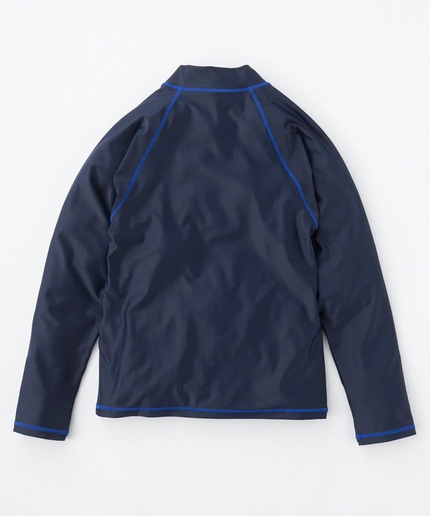 OP／FILA 【Reebok】大きいサイズ｜長袖フルZIPラッシュガード 180㎝ ネイビー