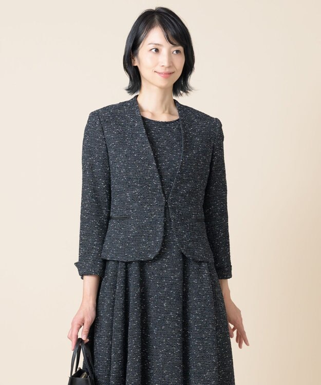 ONWARD Reuse Park セット商品/サイズ38【23区】ジャケット春夏×ワンピース春夏 ネイビー