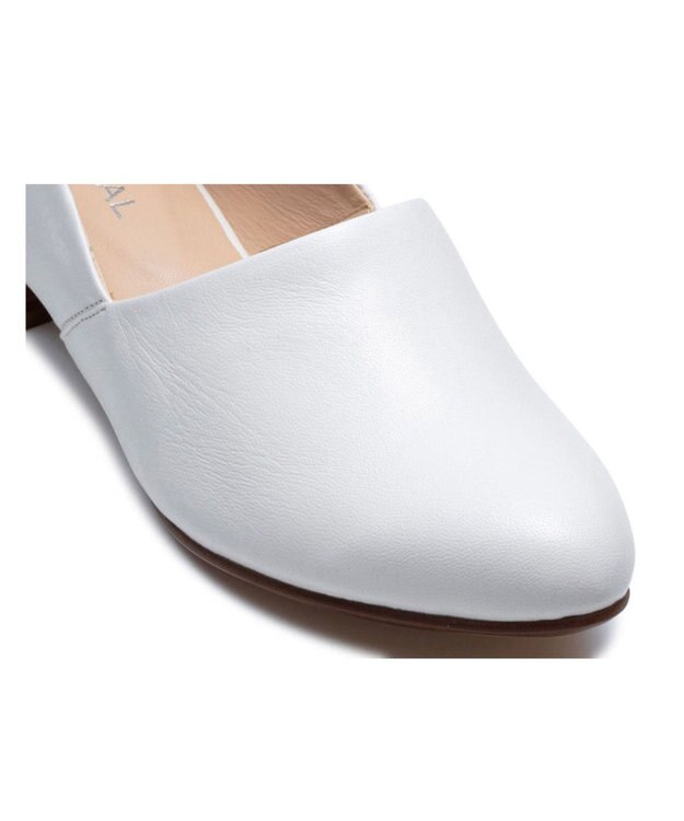 REGAL FOOT COMMUNITY 【リーガルレディース】F38R 甲深フラットシューズ フラットシューズ アイボリー