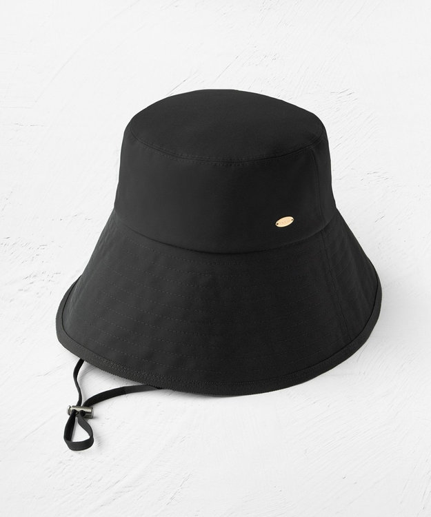 TOCCA 【サイズ調整可】TRIM RIBBON WIDE BRIM HAT ハット ブラック系