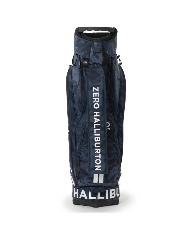 ZERO HALLIBURTON コーデュラキャディバッグ 82051 ネイビーカモ柄