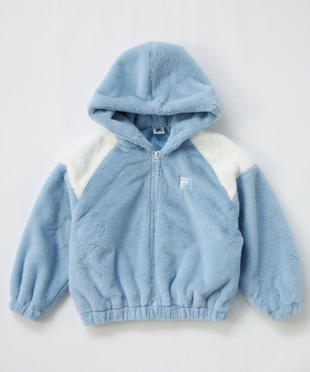OP／FILA 【FILA】ボアジャケット/キッズ サックス