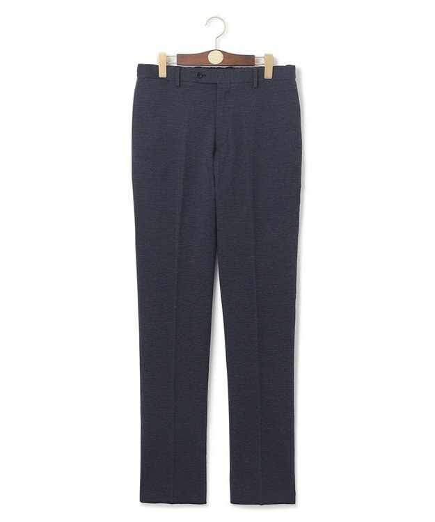 J.PRESS MEN 【セットアップ対応 / ウォッシャブル】トラベラーズシアサッカー スラックス ネイビー系8