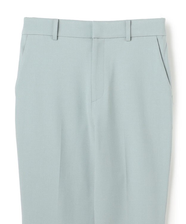 UNFILO 【ウエストゴム/14サイズ展開】beauty warm pants テーパード セージ