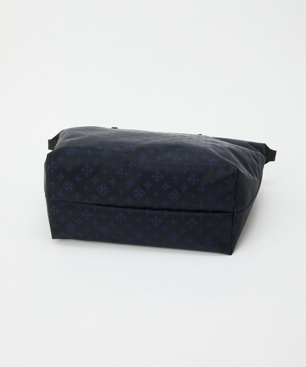 russet ＜380g/軽量＞ファスナー付きナイロントートバッグ(CE-1568) Black/Navy