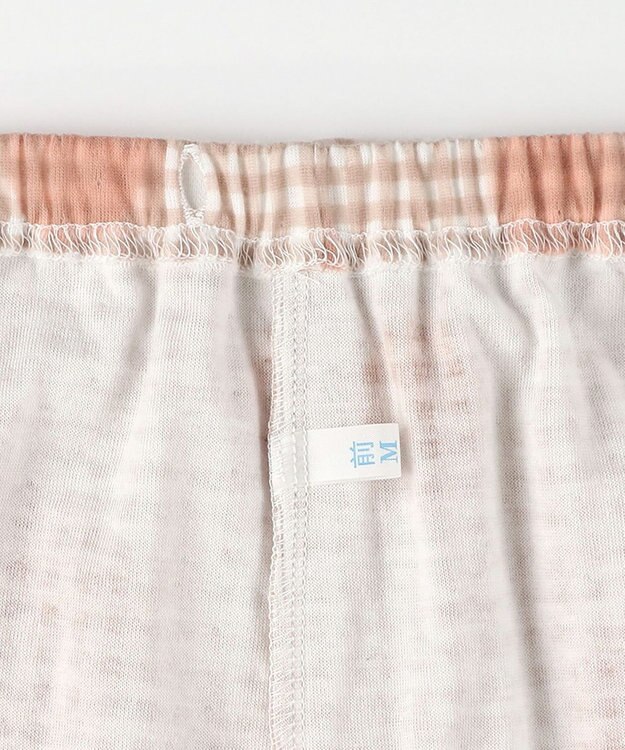 Wing パジャマ 綿100%(本体肌側) あったか 3Lまで対応 大きいサイズ 長袖 長ズボン 冬 レディース EP5075 ウイング／ワコール オレンジ