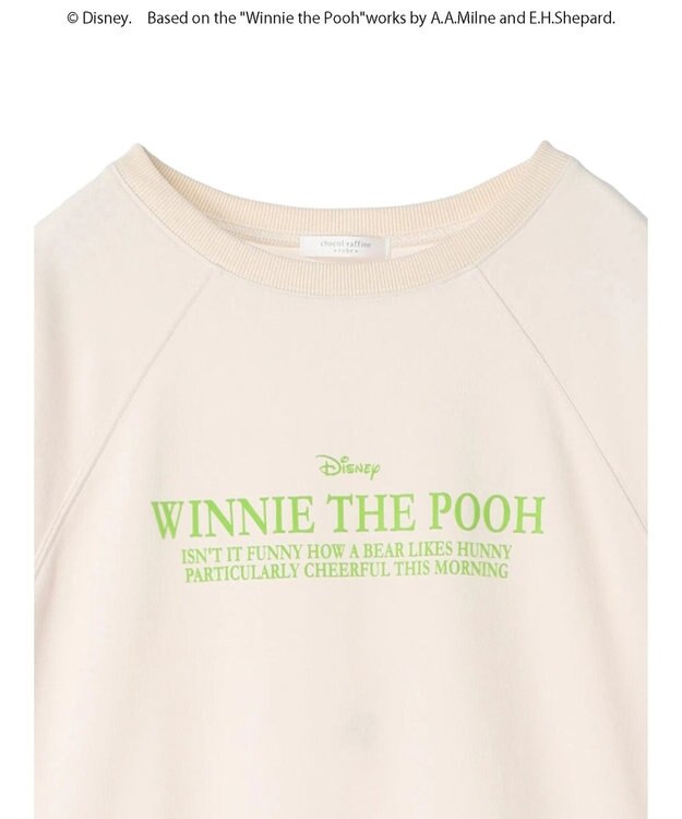 Green Parks Ｗｉｎｎｉｅ　ｔｈｅ　Ｐｏｏｈ／７分袖プルオーバー Ivory