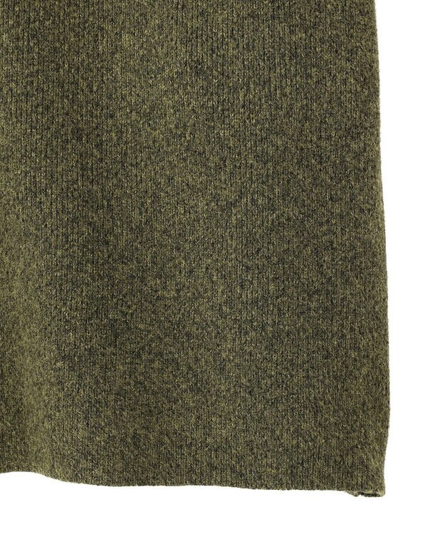 CRAFT STANDARD BOUTIQUE ビックカラーコーディガン Khaki