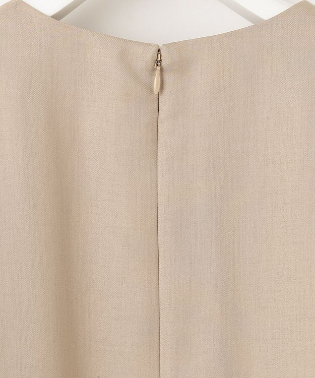 J.PRESS LADIES 【セットアップ対応・洗える・UVケア・速乾】 OXIJEWELストレッチ ワンピース ベージュ系