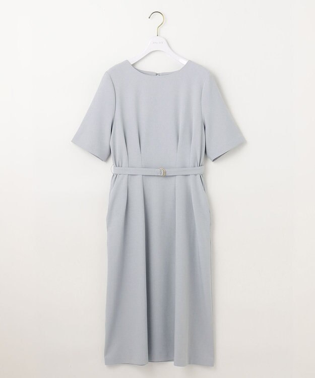 ANY SIS L 【UVカット / 接触冷感 / 吸水速乾】スマートビューティストレッチ ワンピース ブルーグレー