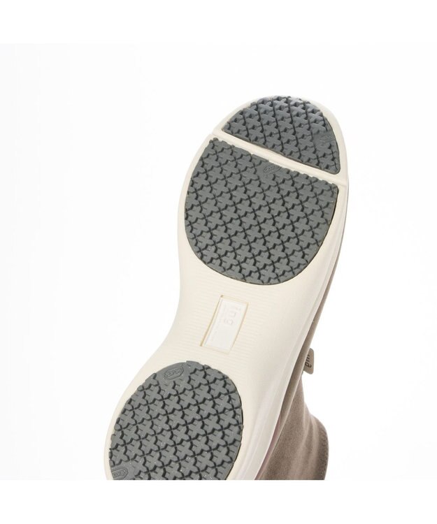 ing <ing>【レイン対応】厚底ストレッチブーツ オーク