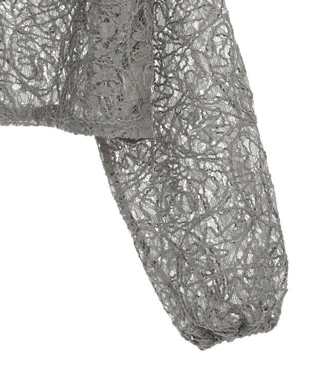 Green Parks ・ＥＬＥＮＣＡＲＥ　ＤＵＥ　２ｗａｙコードレースカーデ Charcoal Gray