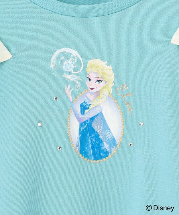 ANY KIDS 【ディズニープリンセス/フローズン】カットソーワンピース エメラルドグリーン（エルサ）