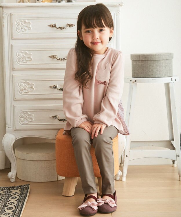 ANY KIDS バックシャン　Aライントップス ピンク系