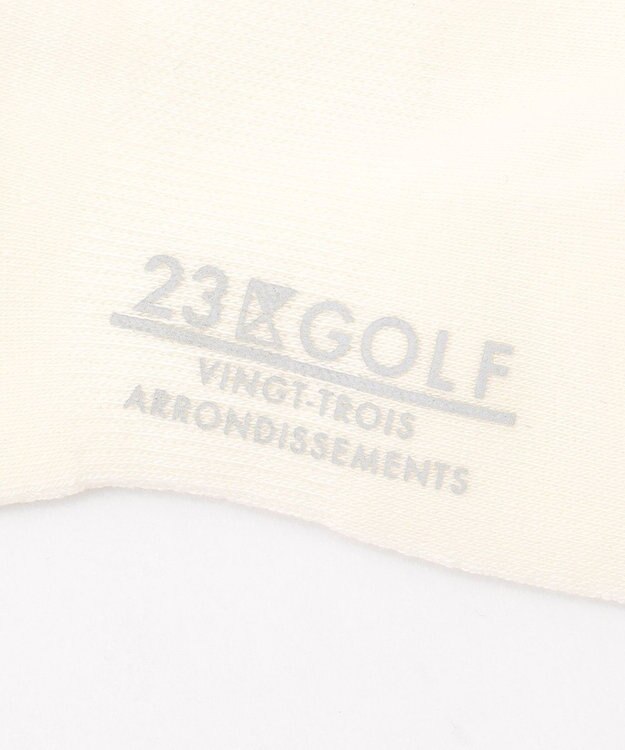 23区GOLF 【WOMEN】ふわもこボアニットソックス 18cm ホワイト系