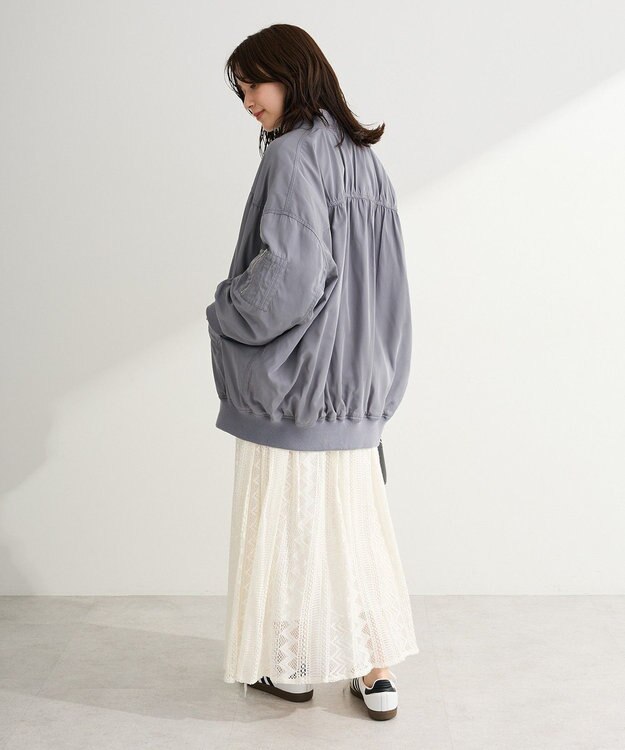 Green Parks ボリュームギャザーＭＡ－１ Gray