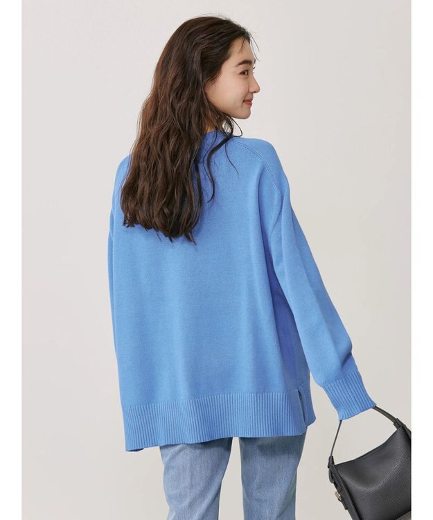 AMERICAN HOLIC クルーネックＢＩＧニットプルオーバー Off White