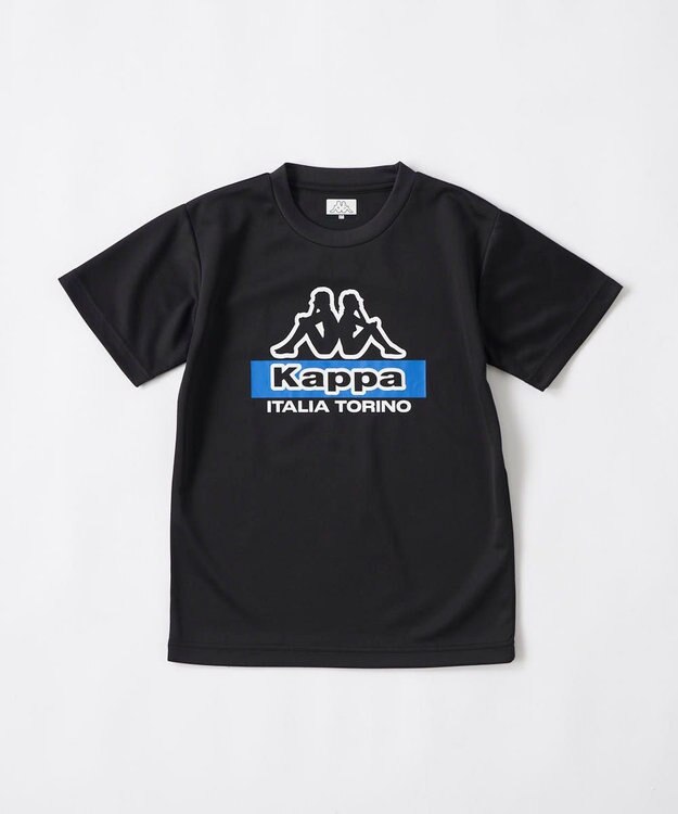 OP／FILA 【Kappa】ブランドロゴ入りジャージセットアップ ブラック