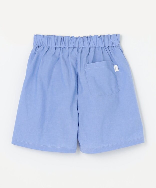 組曲 KIDS 【110-140㎝】シャンブレー ショートパンツ サックスブルー系