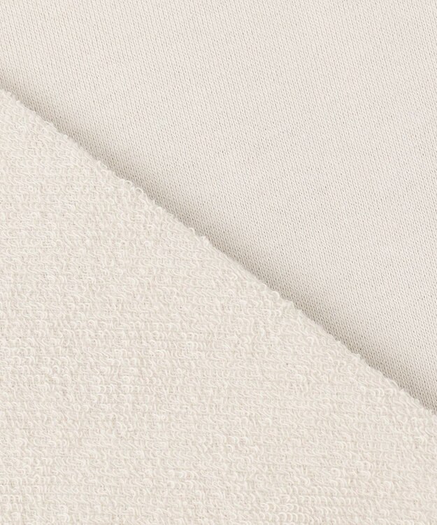 23区 【洗える】フレンチコットンテリー ロゴ トップス ベージュ系