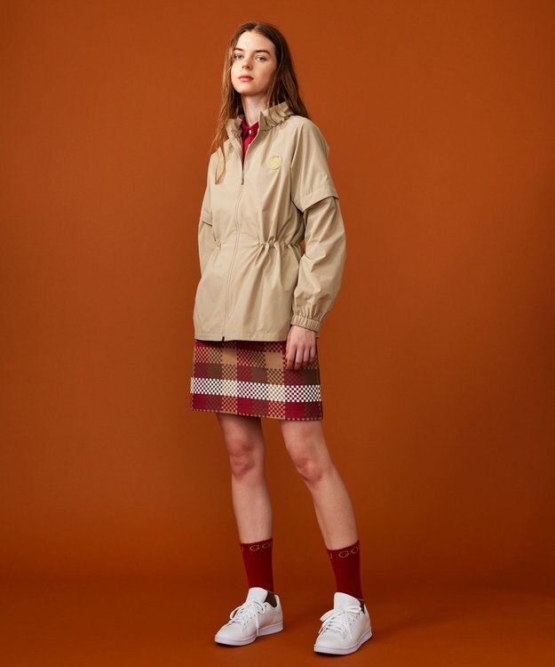 23区GOLF 【WOMEN】【撥水・ストレッチ】デタッチャブル ブルゾン ベージュ系