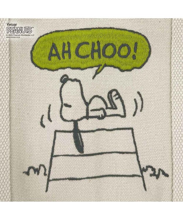 ROOTOTE 8384【スヌーピー】IP.デリ.ピーナッツ-0A 01：アイボリー