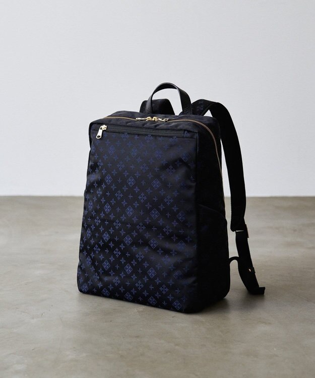 russet ナイロンリュックサック(SF-272) Black/Navy