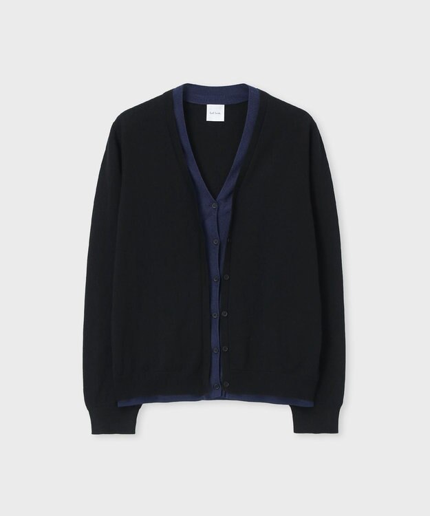 Paul Smith イヤードカラー カーディガン ブラック