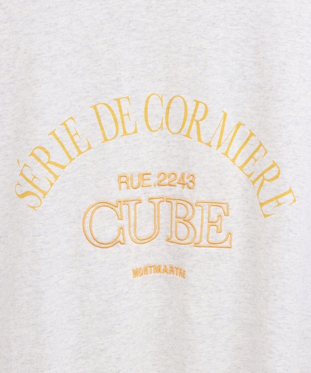 Green Parks 刺繍ロゴチュニック Oatmeal