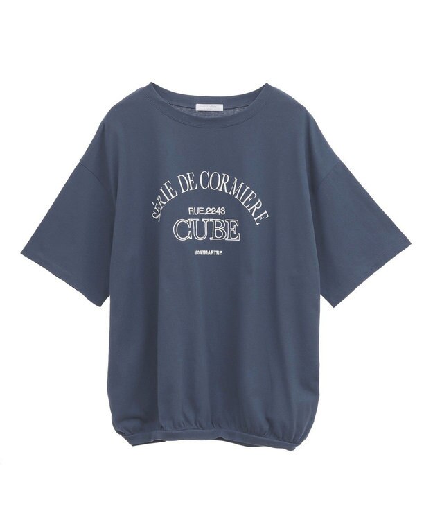 Green Parks 刺繍ロゴチュニック Oatmeal