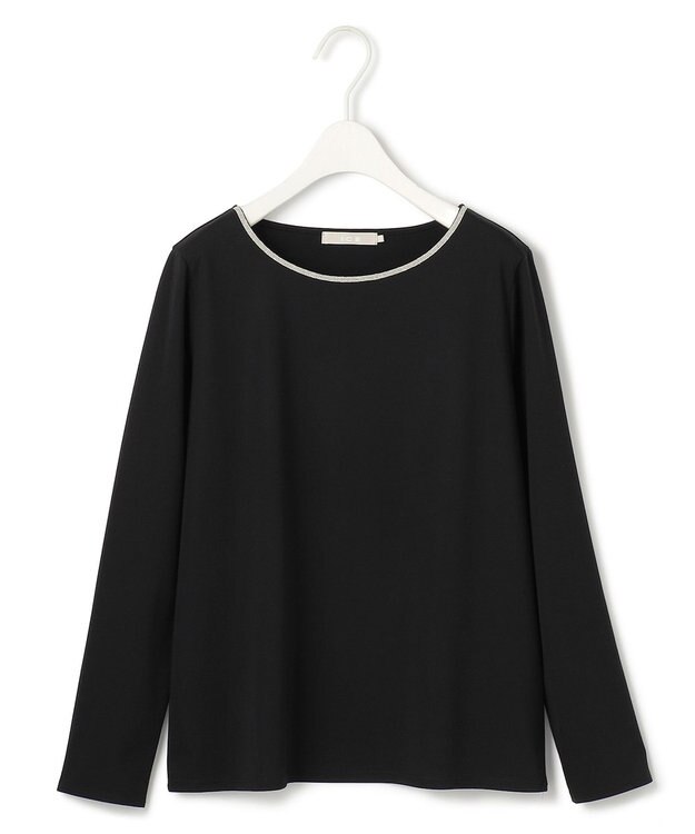 ICB L 【洗える】 コンパクトモクロディ プルオーバー［アビガイルテープ］ ブラック系