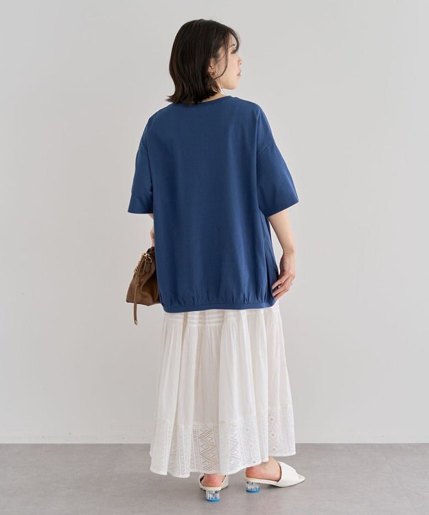 Green Parks 刺繍ロゴチュニック Oatmeal