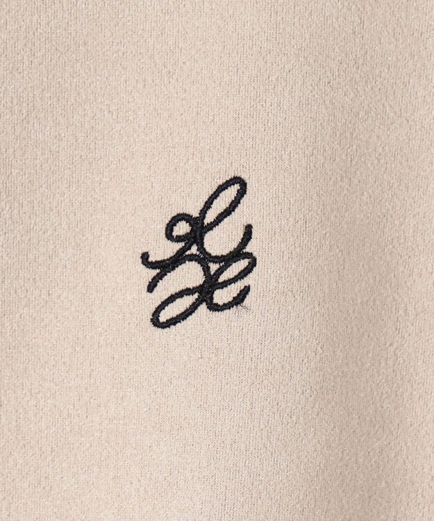 WEGO スエードポンチクロップドトラックジャケット ホワイトアイボリー