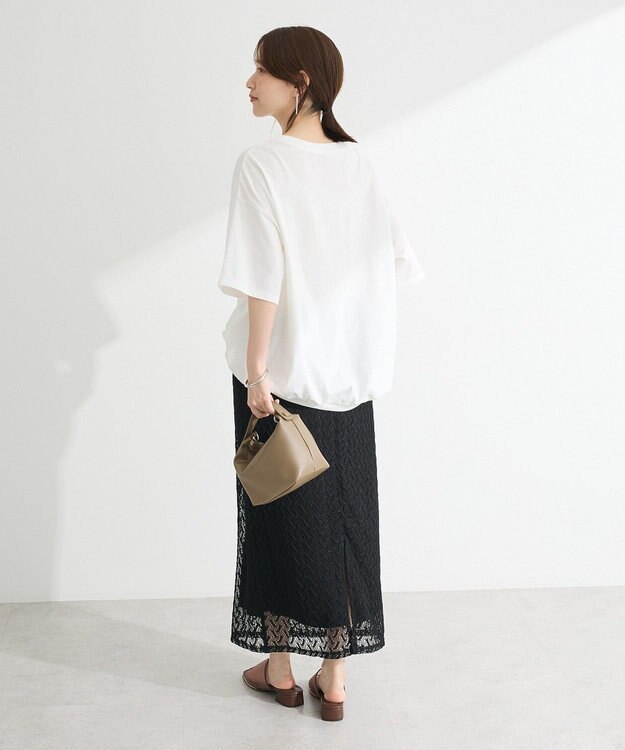 Green Parks 刺繍ロゴチュニック Oatmeal