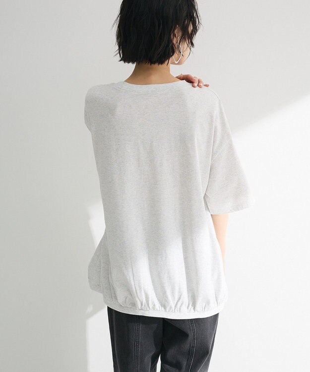 Green Parks 刺繍ロゴチュニック Oatmeal