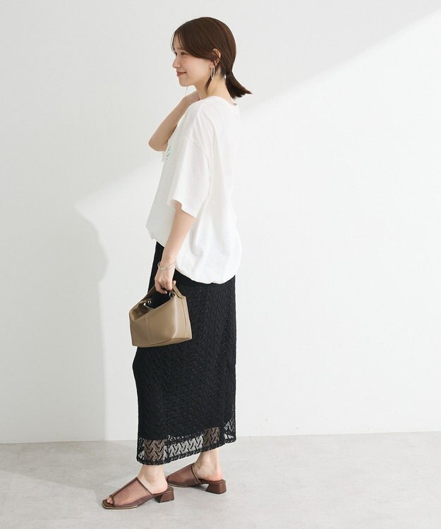 Green Parks 刺繍ロゴチュニック Oatmeal