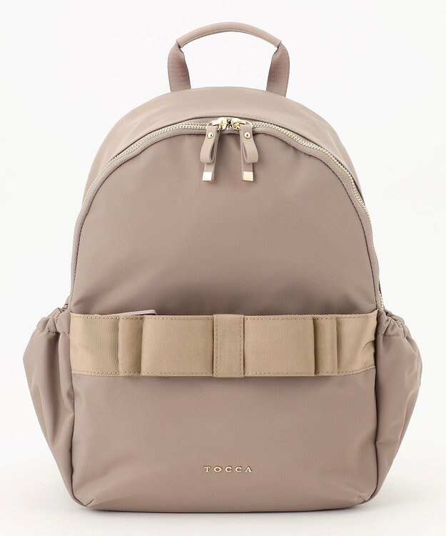 TOCCA 【撥水】RIBBON BRICK BACKPACK バックパック [新色]ベージュ系