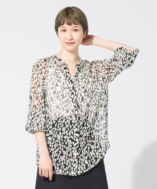 ONWARD Reuse Park 【ICB】ブラウス春夏 ブラック