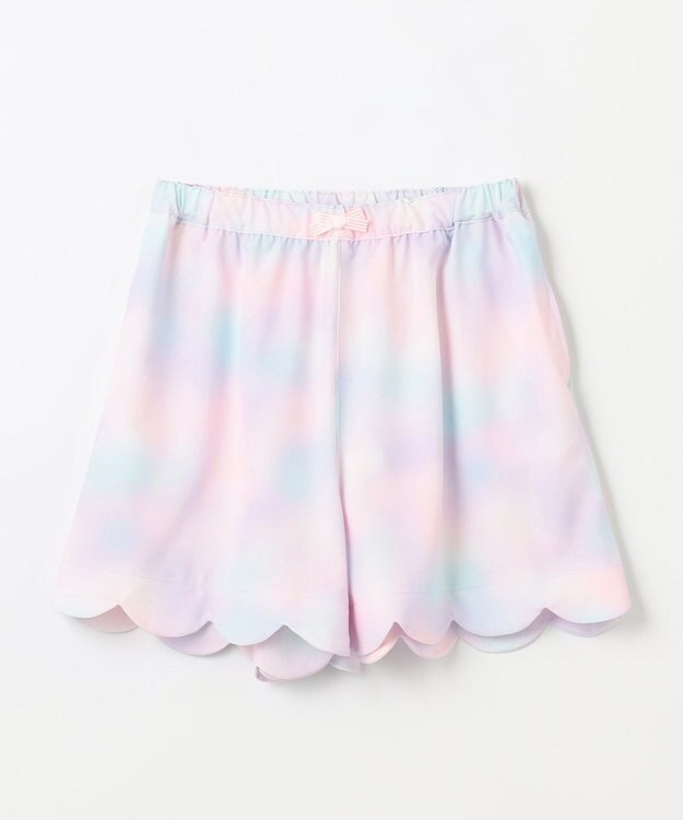 ANY KIDS 水陸両用 総柄 ショートパンツ レインボー