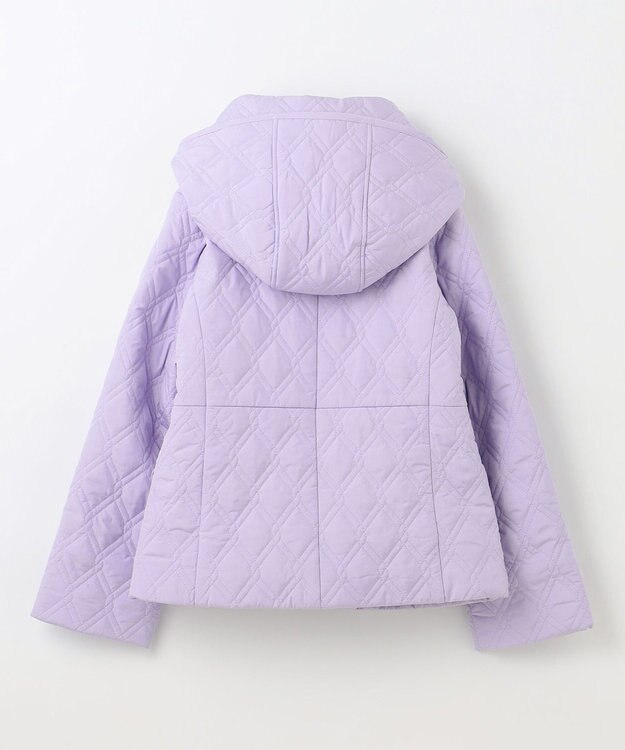組曲 KIDS 【150-170㎝】中綿キルト コート ラベンダー系