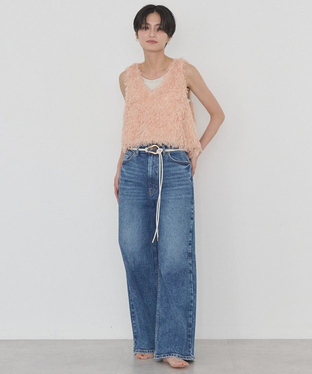 AMERICAN HOLIC 【EDWIN別注】ワイドデニム Medium Indigo