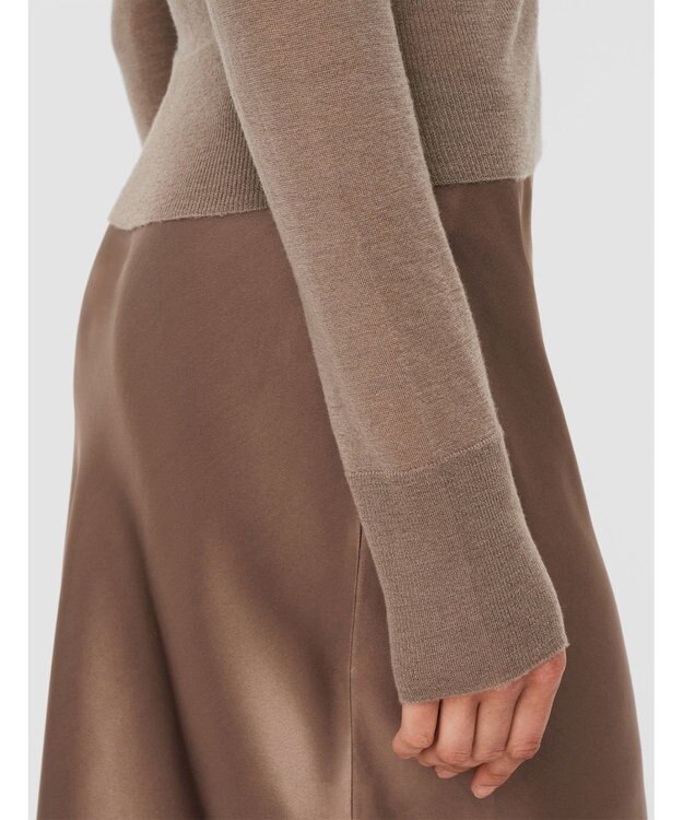 JOSEPH 【洗える】キャッシュエアー　カーディガン Escargot