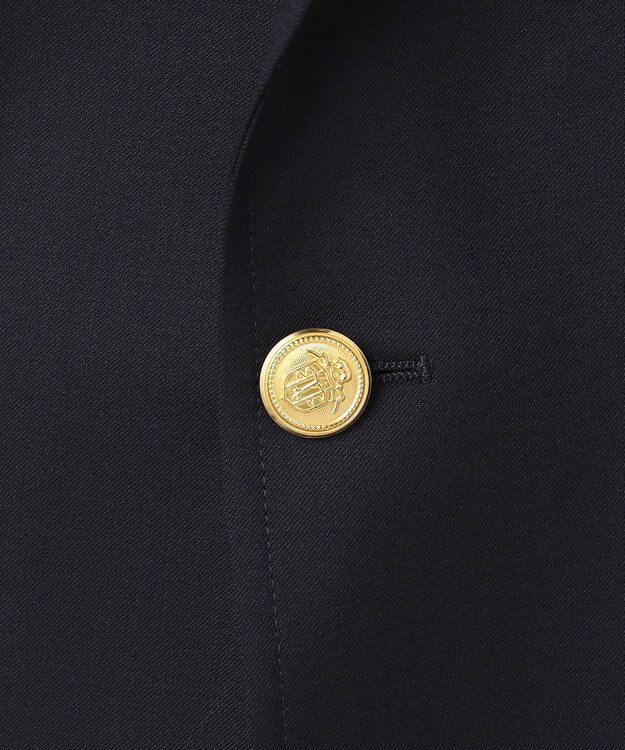 J.PRESS MEN 【WEB・一部店舗限定】シングルブレザー / 金釦 / 3B / 背抜き ネイビー系