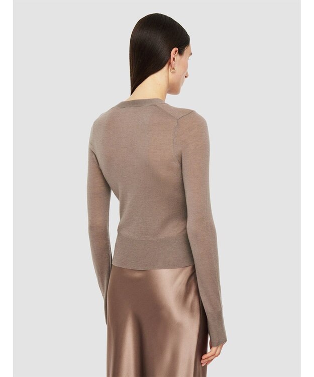 JOSEPH 【洗える】キャッシュエアー　カーディガン Escargot