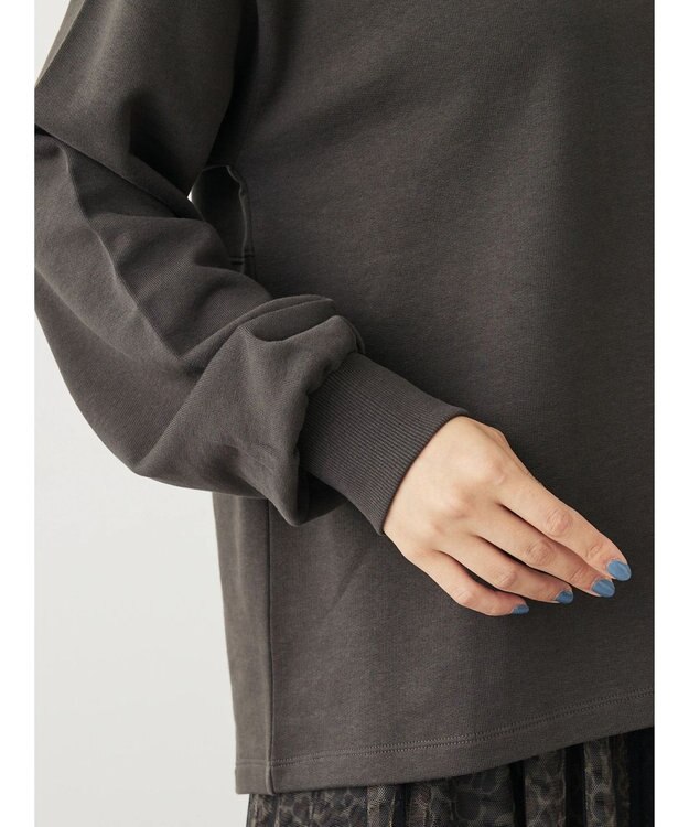 Green Parks ・ＳＵＧＡＲ　ＳＰＯＯＮ　バックスリットウラケスウェット Charcoal Gray