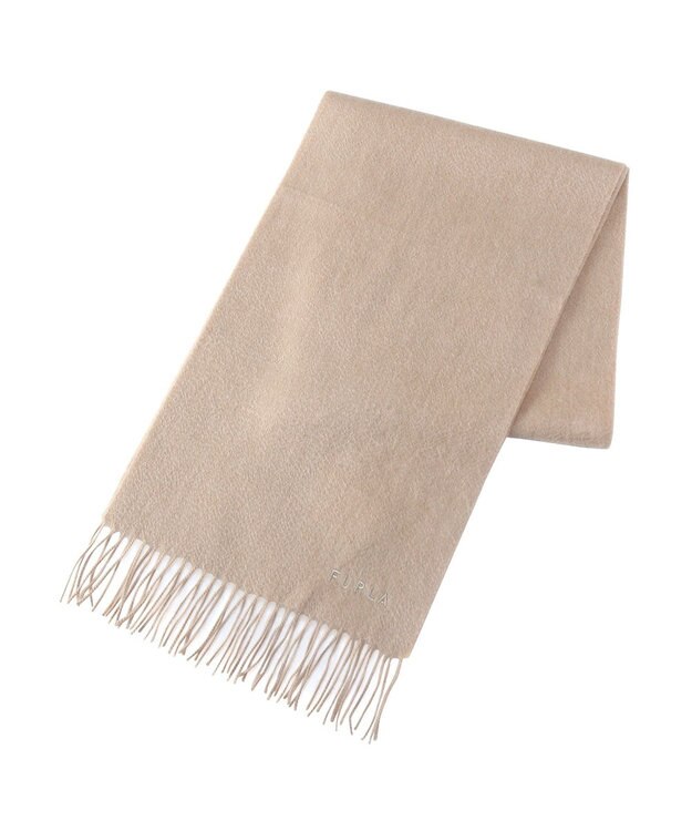 FURLA カシミヤ100%マフラー/幅30cm / MOONBAT | ファッション