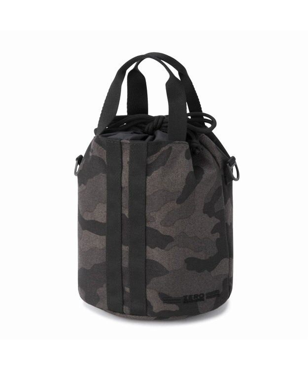 ZERO HALLIBURTON 巾着 ショルダーバッグ ZHG-B1 LIMITED カートショルダー 82913 ゴルフ ブラックカモ