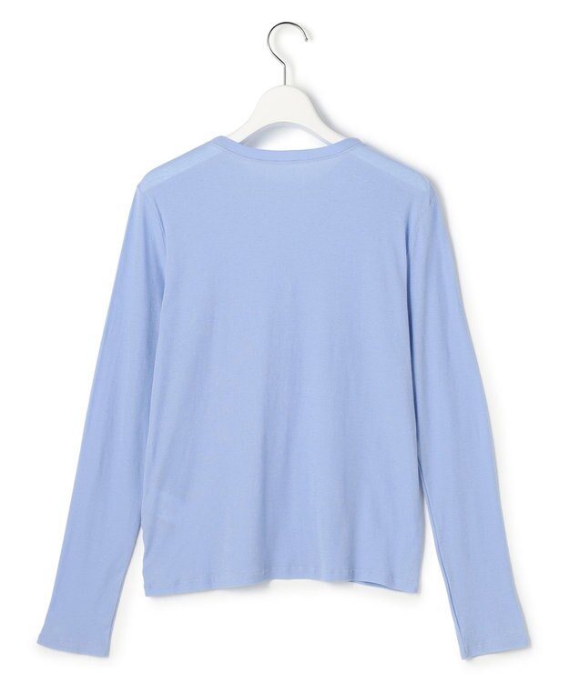 23区 【先行予約】シアーフライス レイヤード ロンTEE スカイブルー系