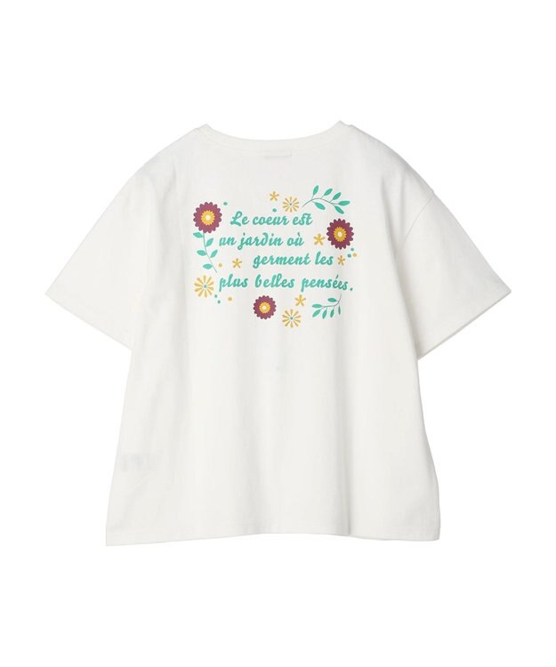 earth music&ecology ＵＮＥ　ＢＥＬＬＥ　ＨＡＲＭＯＮＩＥ　Ｔシャツ Off White